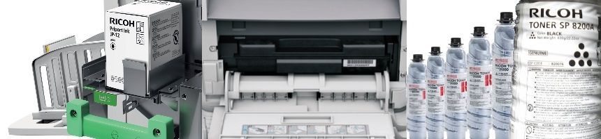 Repuestos de fotocopiadora, impresora y duplicadora RICOH